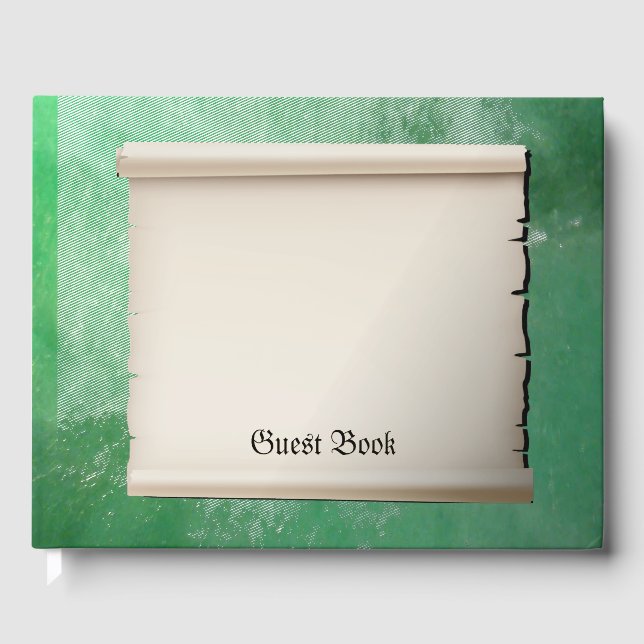Scroll Guest Book (Front)
