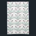 Scroll in colour scheme: Call Me Tea Towel<br><div class="desc">A retro-style pattern</div>