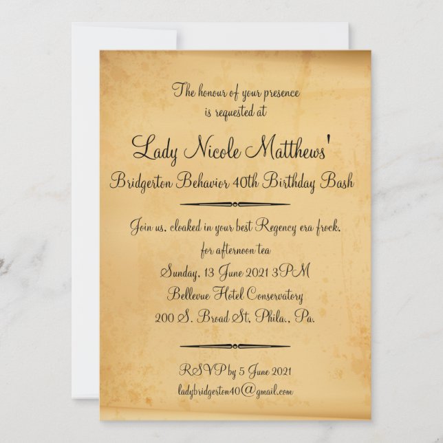 Scroll Invitation (NM)2 (Front)