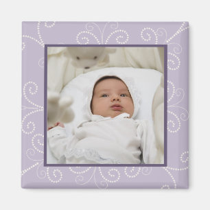 Scroll Magnet (lavender)