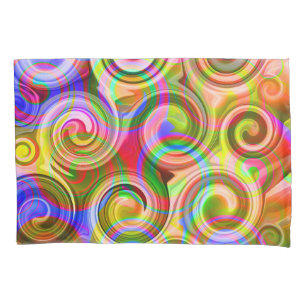 Scroll Pastel geometrical abstract Pillowcase