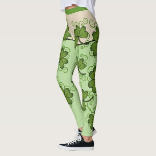 Scroll & Shamrock Leggings