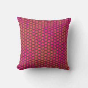 Scrolled Frames Pattern Cushion