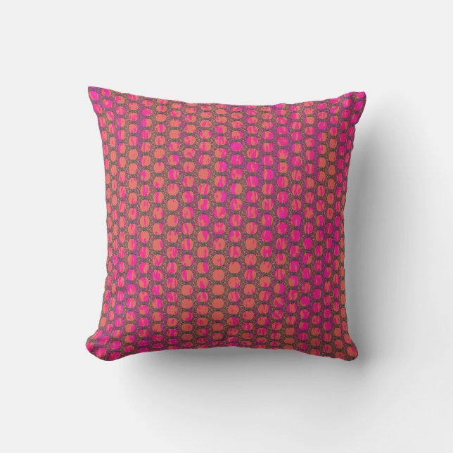 Scrolled Frames Pattern Cushion (Front)