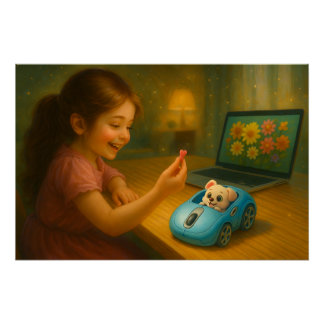 Scrolling Fairytale. Poster