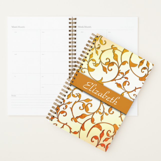 Scrolling Rusted Planner (Display)