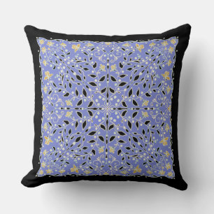 Scrolling Vines and Flowers Cushion