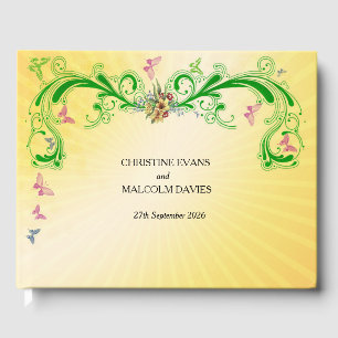 Scrolls and Butterflies Guest Book
