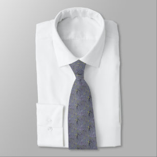 Scrolls on Grey Tie