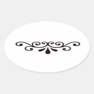 Scrollwork Sticker