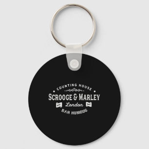 Scrooge And Marley Counting House Christmas Carol Key Ring