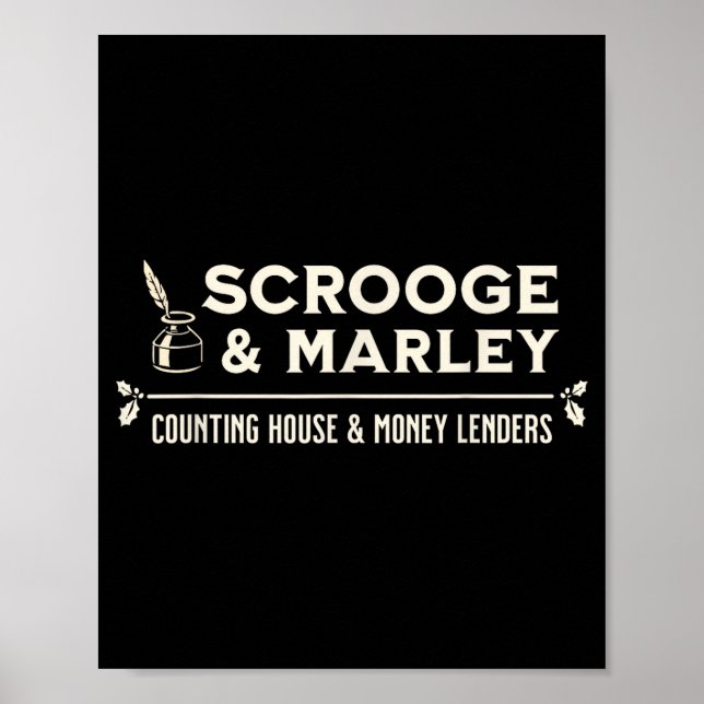 Scrooge And Marley Counting House Ens  Poster (Front)