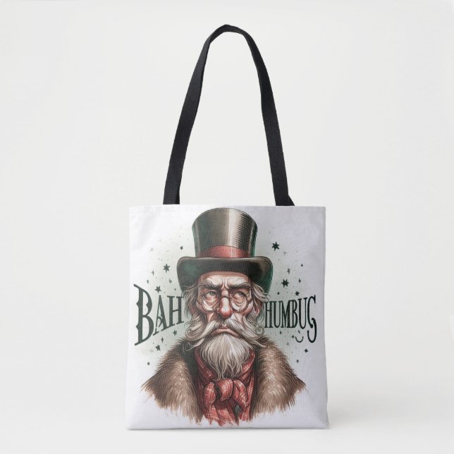 Scrooge Ba HumBug Tote Bag (Front)