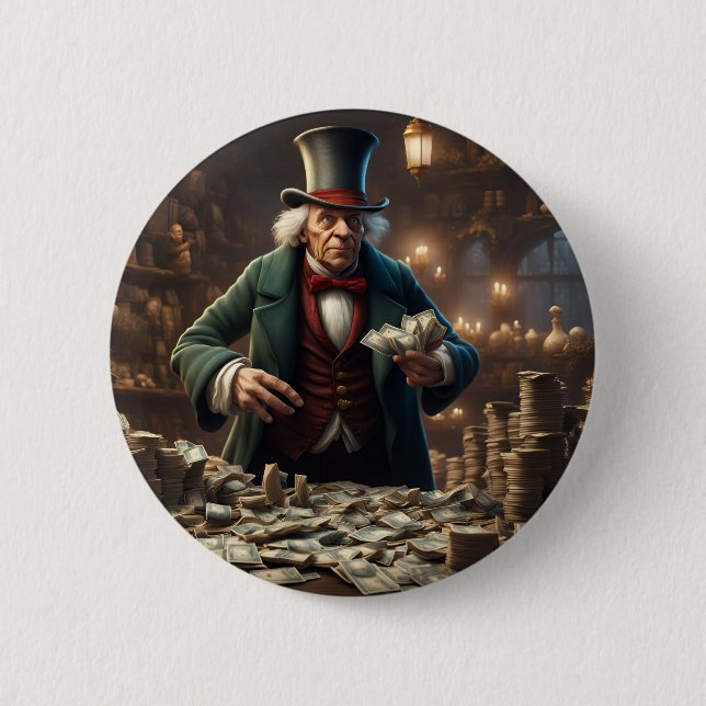 Scrooge Button (Front)