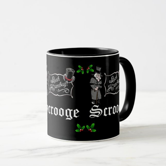 SCROOGE Christmas Gift  Mug (Front Right)