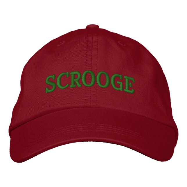 SCROOGE Embroidery Cap (Front)