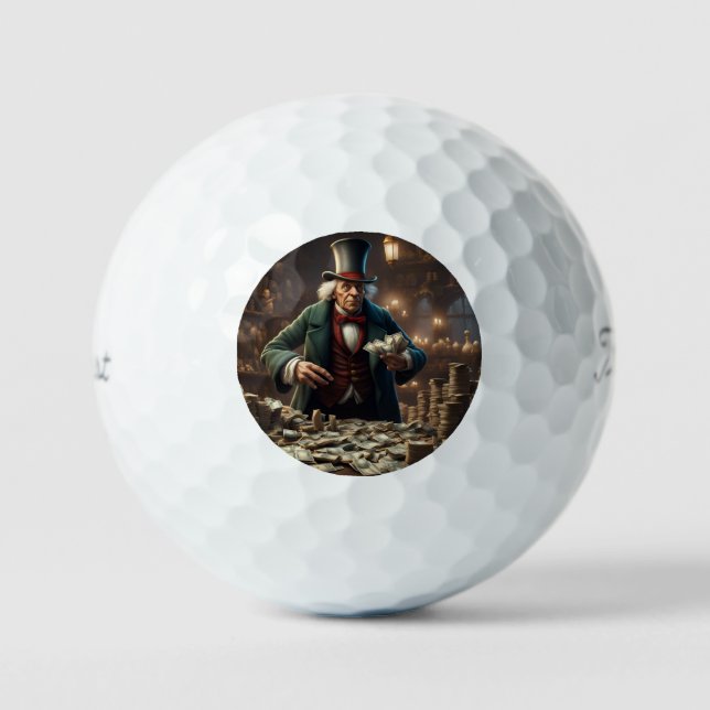 Scrooge Golf Balls (Front)