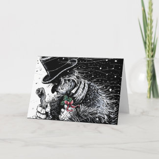 Scrooge Holiday Card