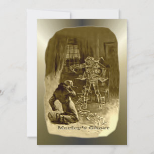 Scrooge of Christmas - A Christmas Carol Holiday Card