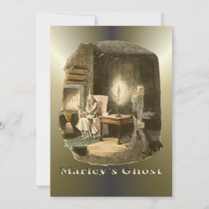 Scrooge of Christmas - A Christmas Carol Holiday Card