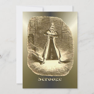 Scrooge of Christmas - A Christmas Carol Holiday Card