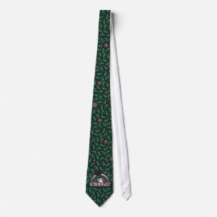 Scrooge U Tie-Black Tie