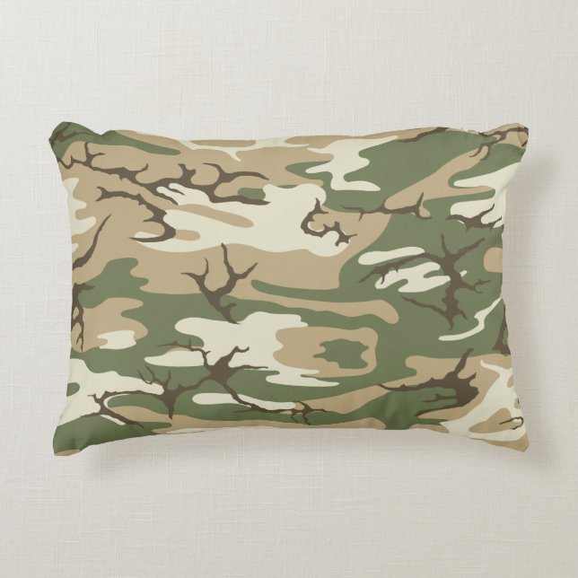 Scrub Camo Decorative Cushion (Front)