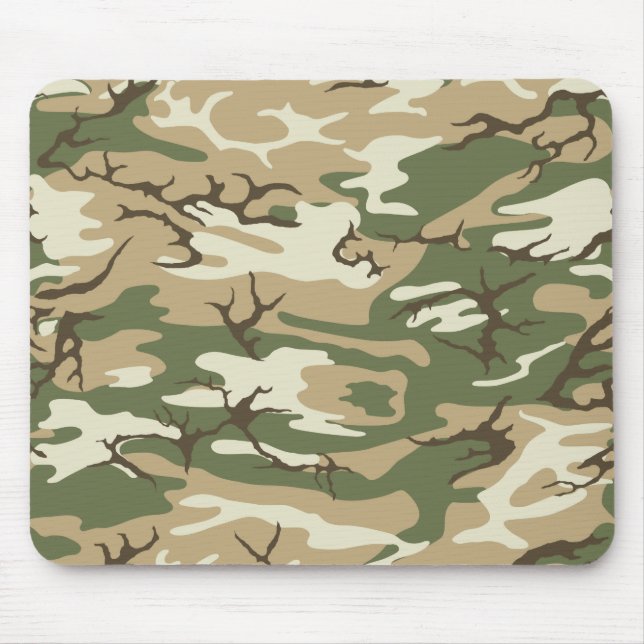 Scrub Camo Mouse Pad (Front)