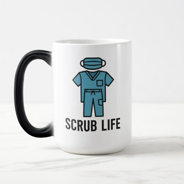 Scrub Life Mug (Left)
