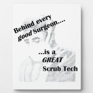 Scrub Tech Plaque
