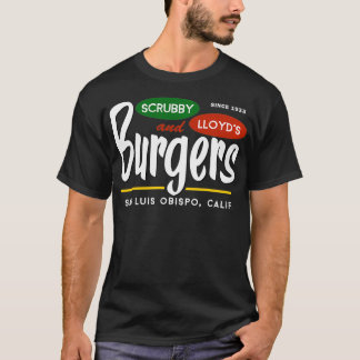 Scrubby Lloyds Burgers San Luis Obispo California  T-Shirt