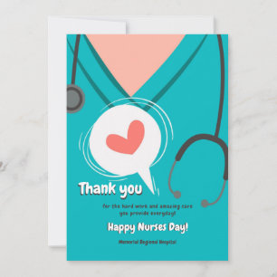 Scrubs Nurses Day Card