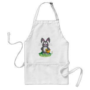 Scruffy Easter Bunny Standard Apron