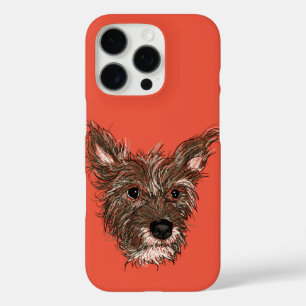 scruffy pups iPhone 16 pro case