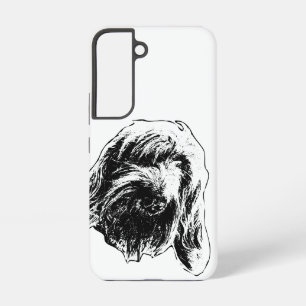 Scruffy Spinone Heart Samsung Galaxy Case