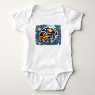 ScruffyMug Original Design Baby Bodysuit