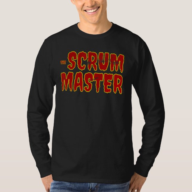 Scrum Agile DevOps Project Lead  Scrum Master T-Shirt (Front)