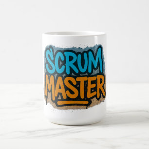 Scrum Master Graffiti Coffee Mug