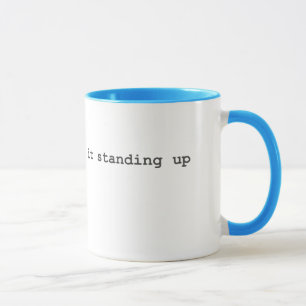 Scrum Masters Do It Standing Up Mug