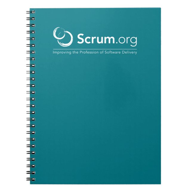 Scrum.org Branded Notebook (Front)