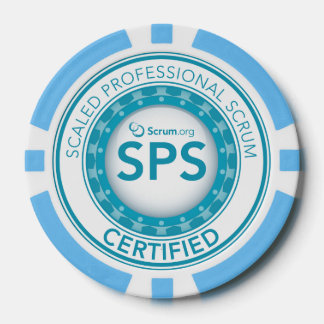 Scrum.org Poker Chip - SPS Certified