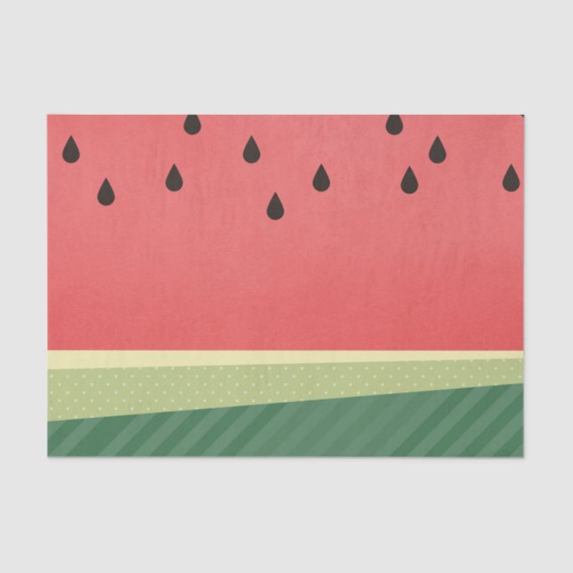 Scrumptious Watermelon Tissue Paper (Front)