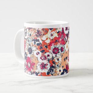 Scrunchy Pattern Large Coffee Mug