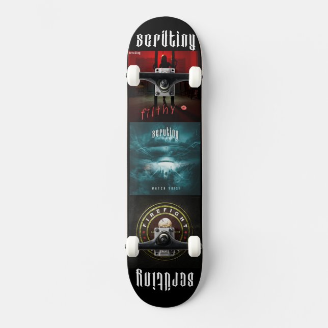 Scrutiny Skateboard (Front)