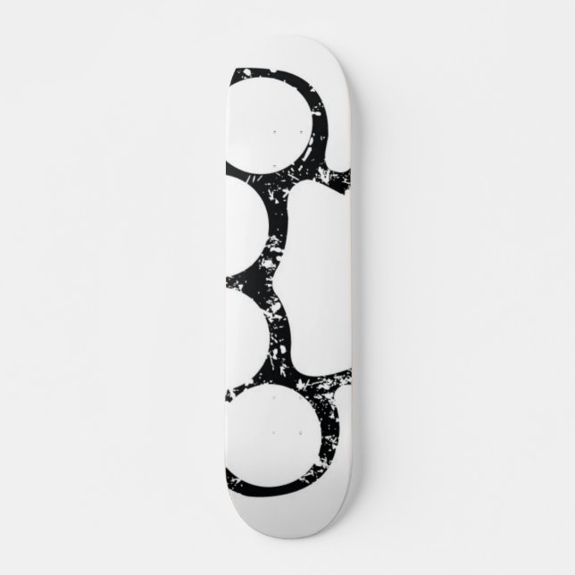 SCS  brass knuckle skateboard v1 (Front)