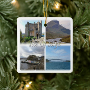 SCT005 SCOTLAND, The isle of skye, Ceramic Ornament