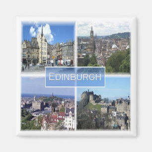 SCT011 EDINBURGH, Scotland, Fridge Magnet