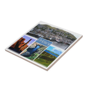 SCT013 ORKNEYS The Orkney Islands Scotland, Ceramic Tile