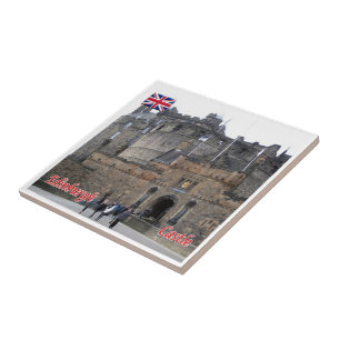 SCT020 EDINBURGH CASTLE, Scotland, Ceramic Tile