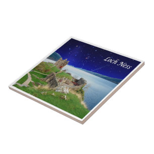 SCT023 LOCH NESS, Scotland, Europe, Ceramic Tile